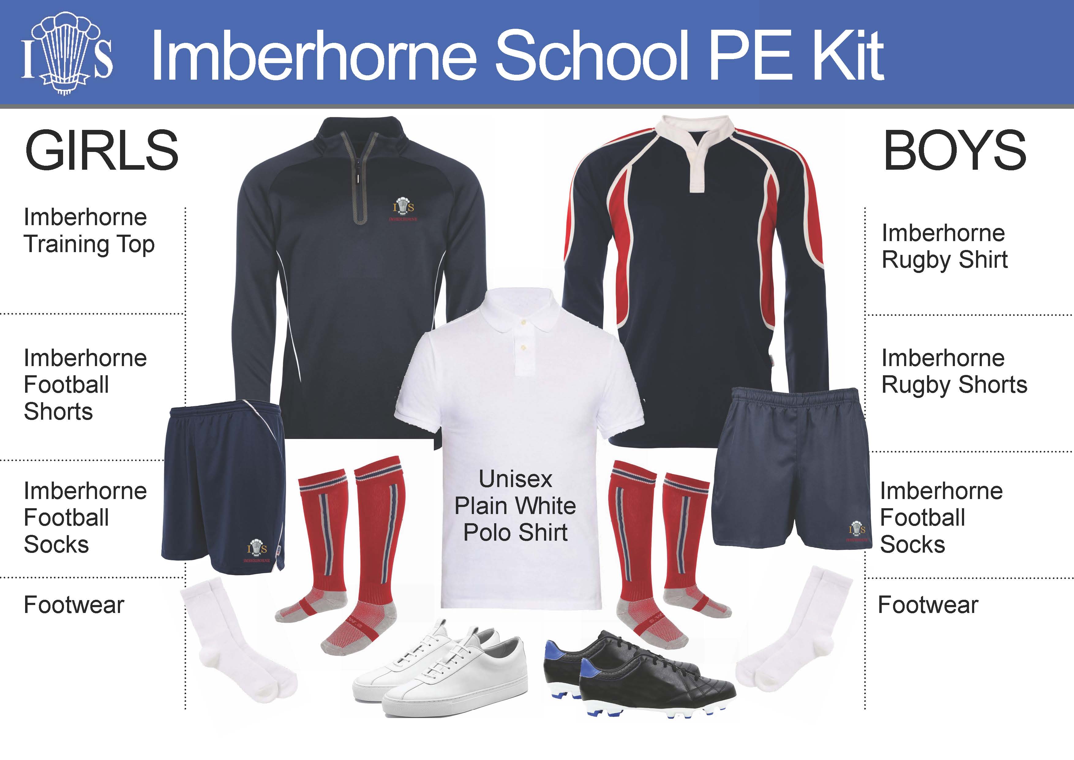Uniform for Years 711 in 2020/2021 Imberhorne School